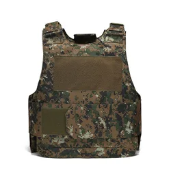 Chaleco táctico ligero multifuncional entrenamiento ripstop militar