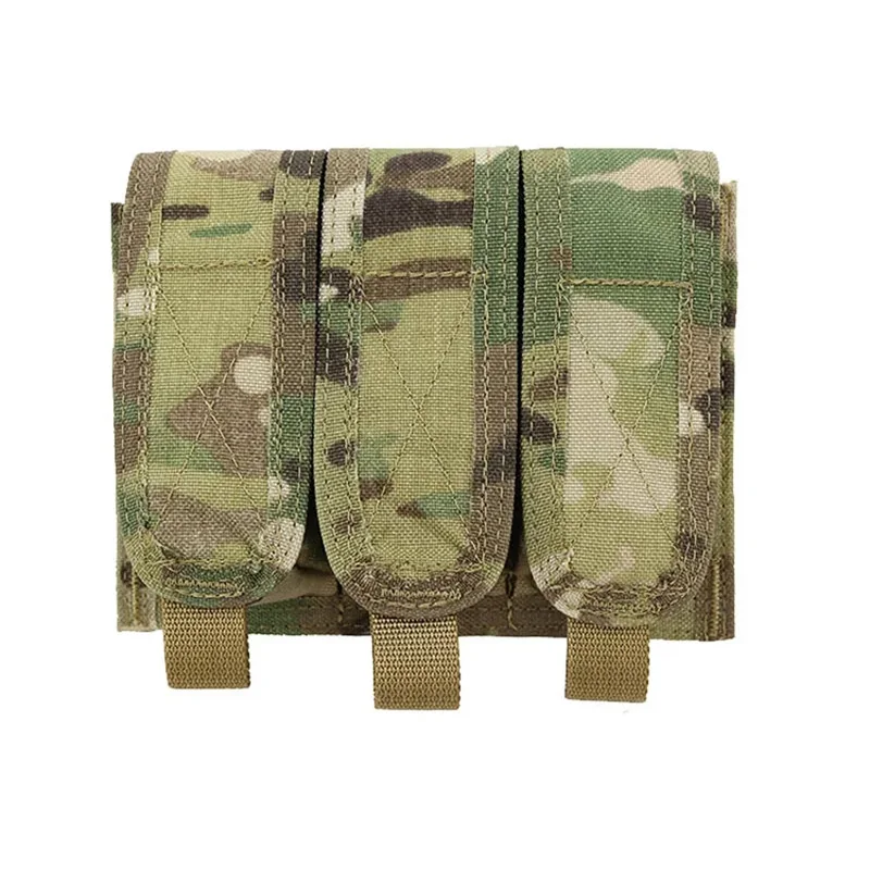Bolsa táctica MOLLE triple compartimento almacenamiento herramientas - imagen 3