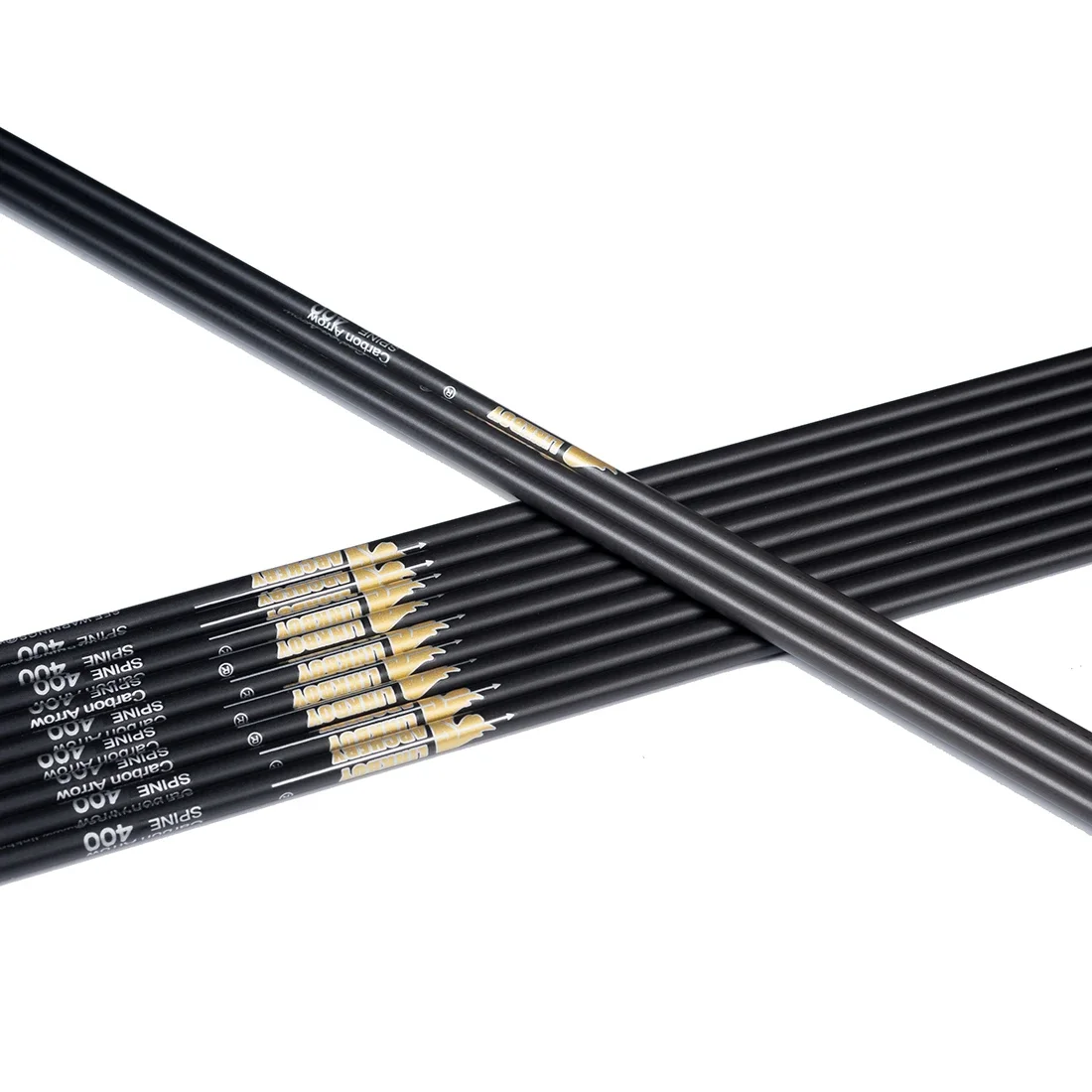 Flechas carbono 30'' para arco recurvo – spine variable 400-1000 - imagen 4
