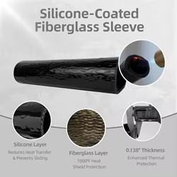 Funda supresor táctica resistente al calor