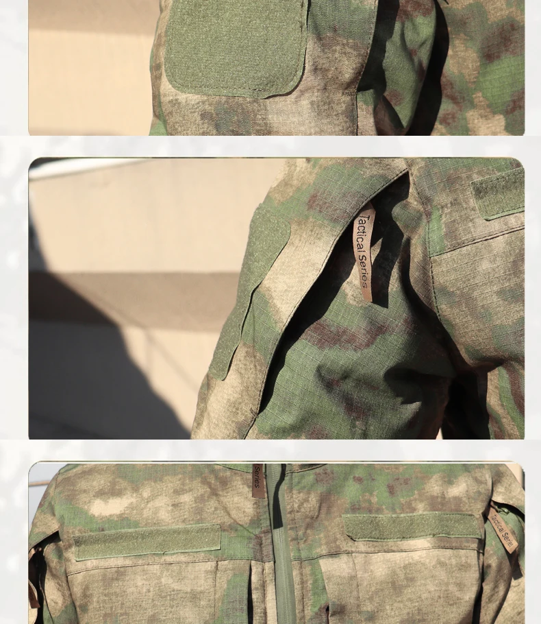 Patrón de camuflaje Little Green de la chaqueta