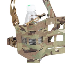 Chaleco táctico JPC ripstop ligero MOLLE para airsoft y caza
