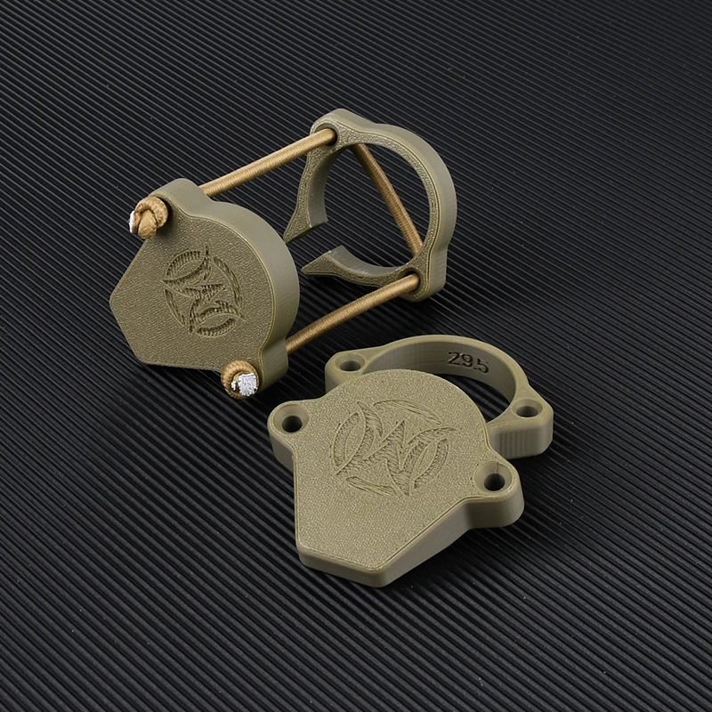 Cubierta protectora linterna táctica 3D caza y airsoft - imagen 3