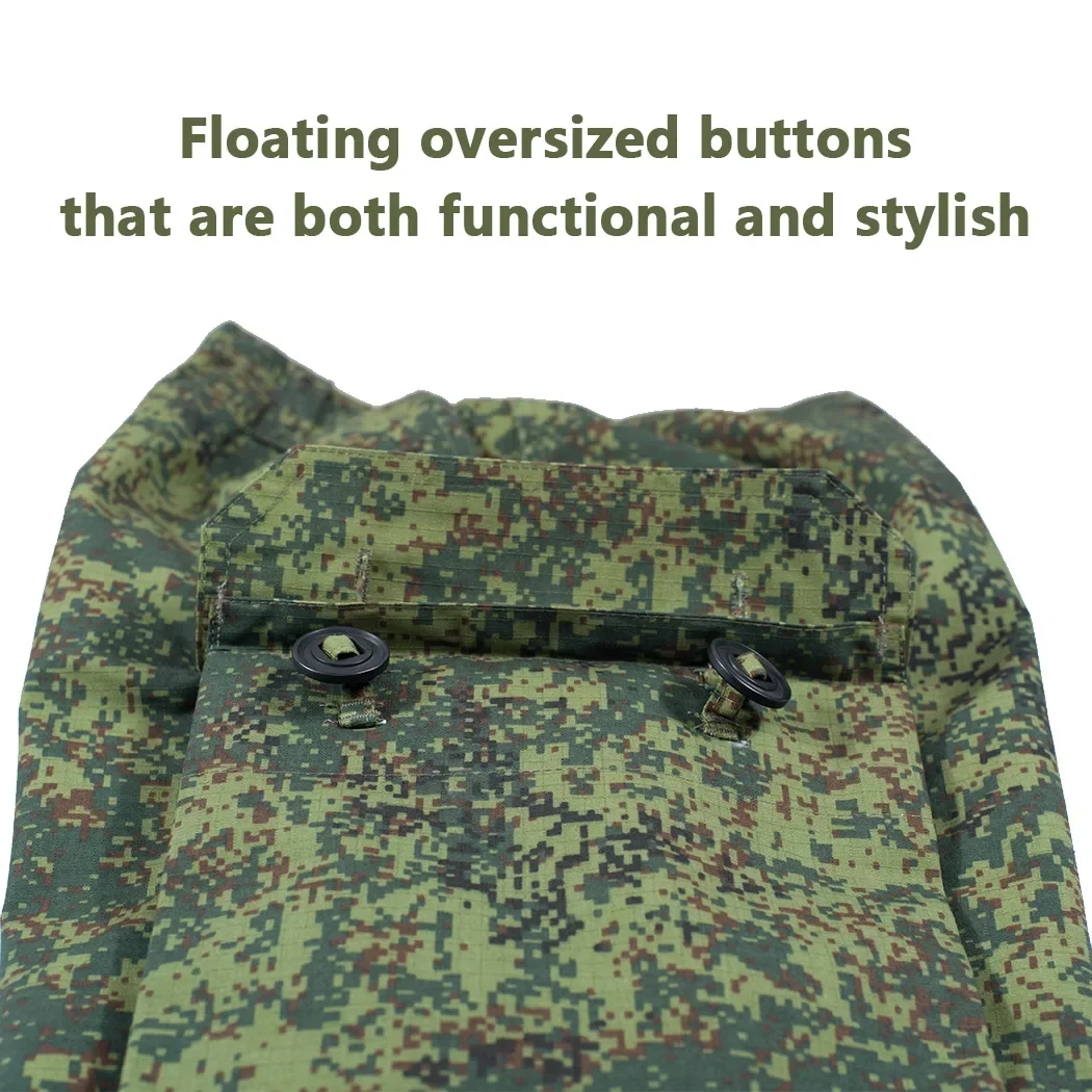 Pantalones cortos tácticos transpirables hombre camuflaje Airsoft caza - imagen 4