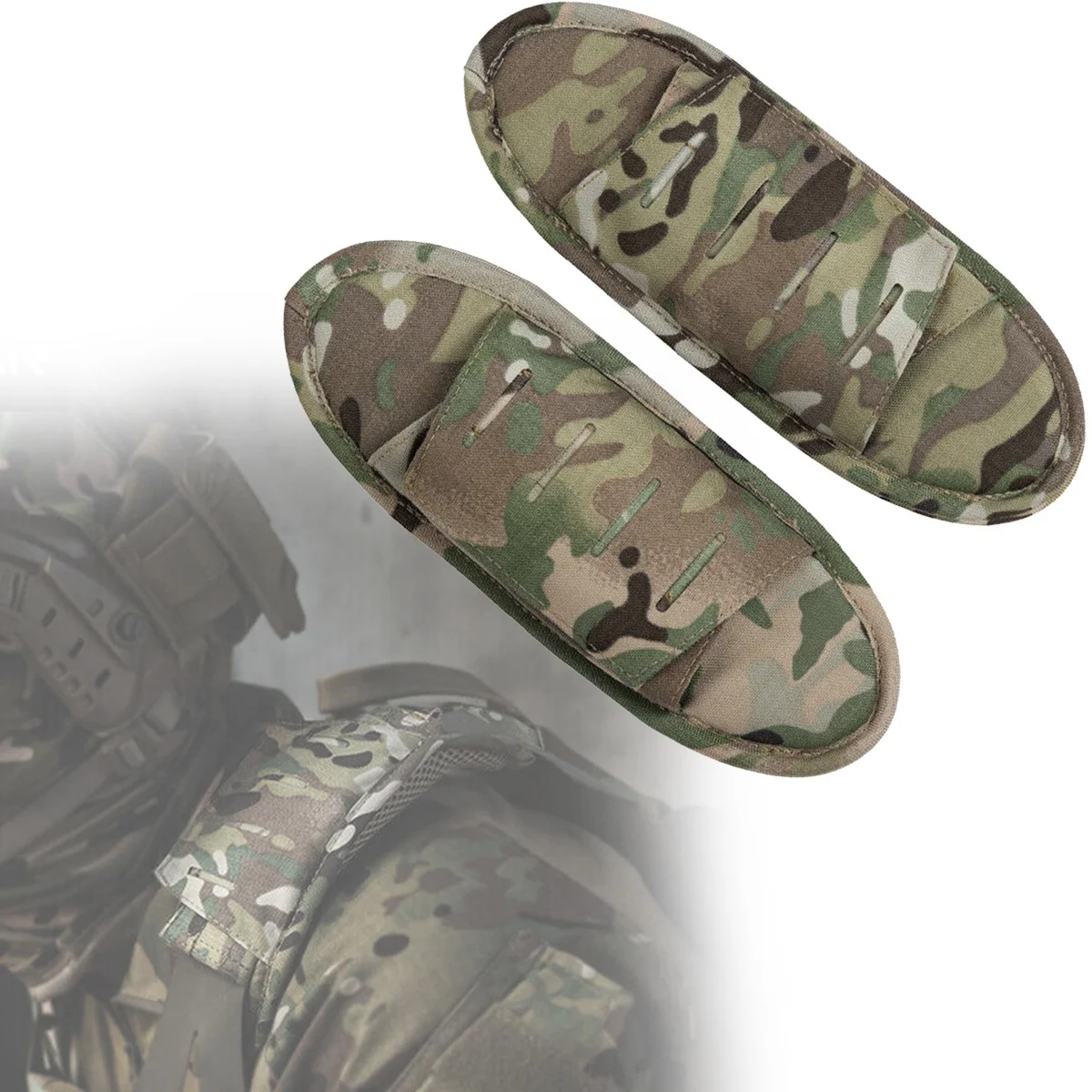 Hombreras acolchadas para chaleco táctico JPC y FCPC