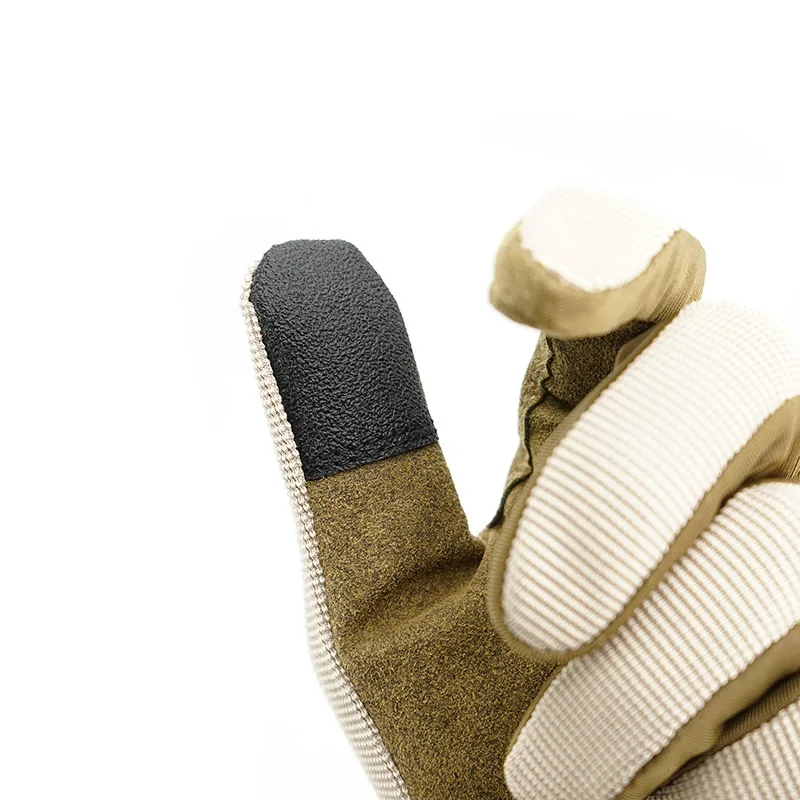 Guantes tácticos tiro verano transpirable ligeros dedo completo táctil - imagen 2