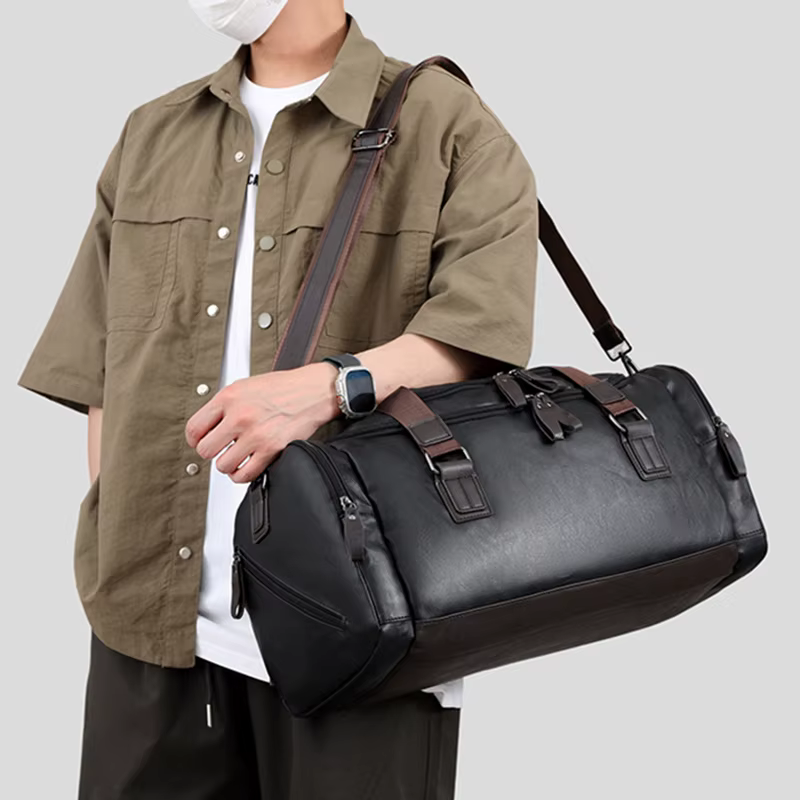 Bolsa de lona de viaje para gimnasio y escapadas de fin de semana - imagen 4