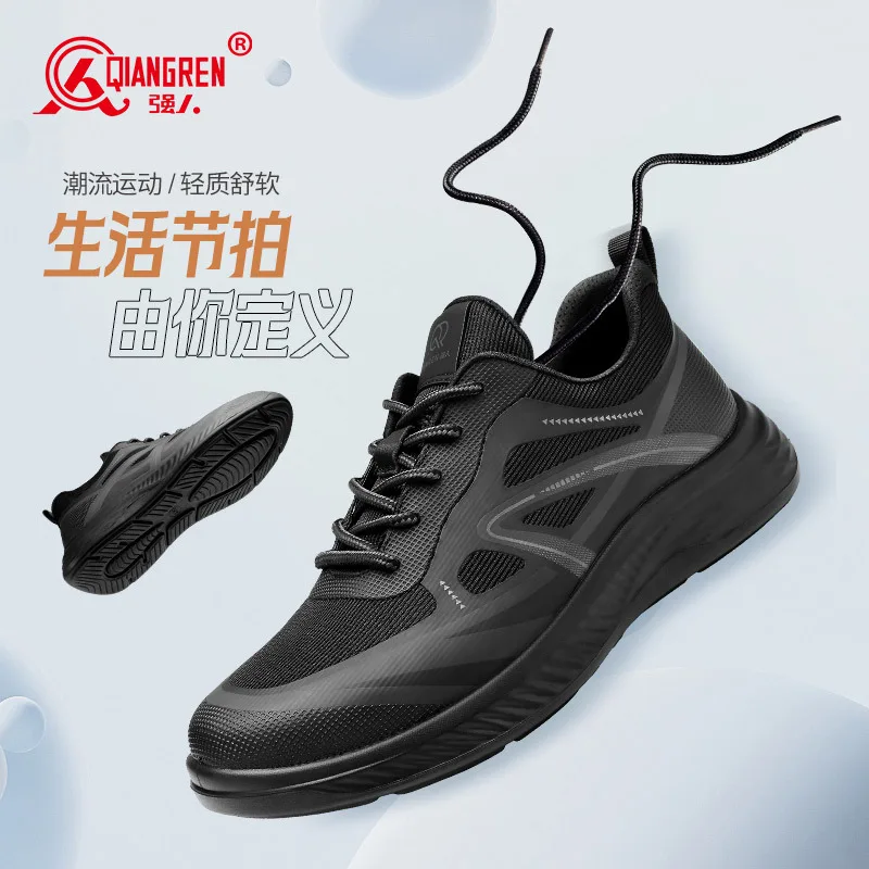 KOWM Zapatos de senderismo ligeros y transpirables para montaña - imagen 2