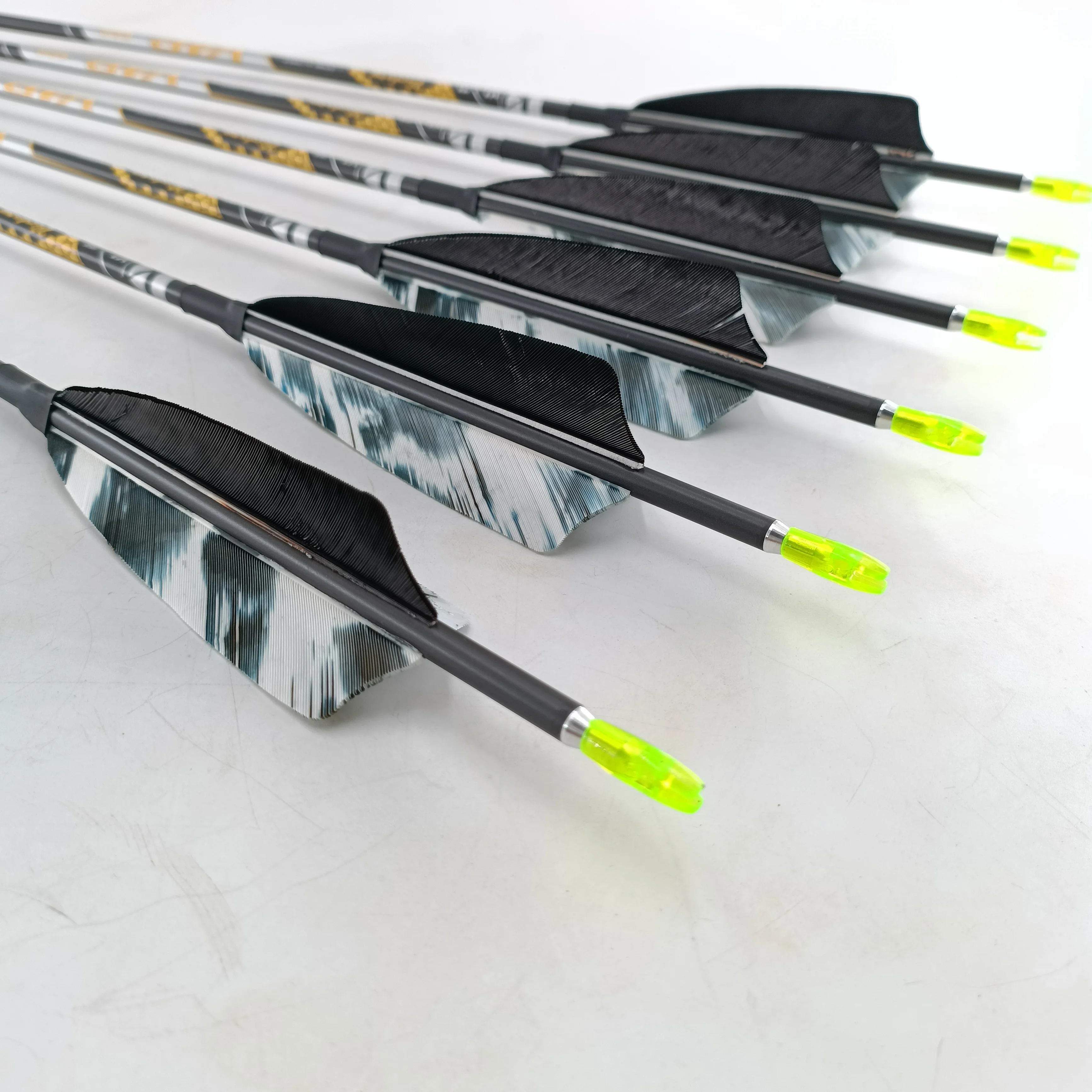 Flechas carbono completo para arco – Spine tiro al blanco - imagen 5