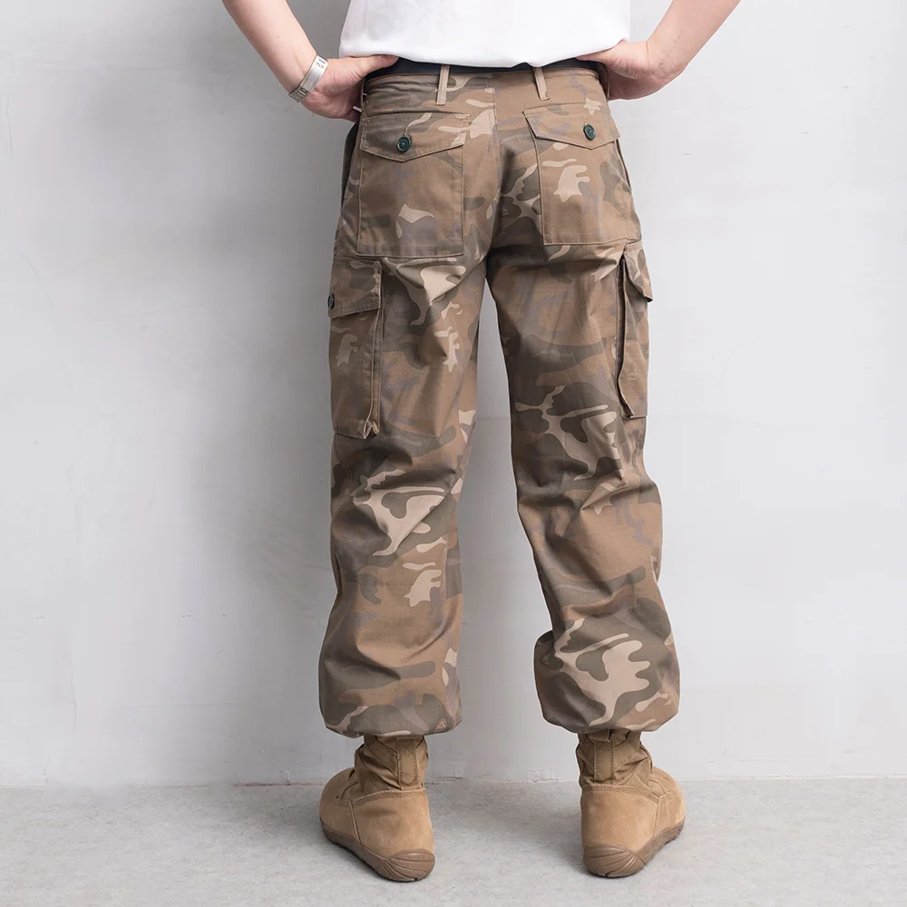 Pantalones BDU multibolsillos camuflaje tigre y lagarto antiséquía - imagen 2