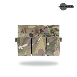 PEW Tactical Triple bolsa para revistas 5.56/5.45/7.62 SPC JPC AVS
