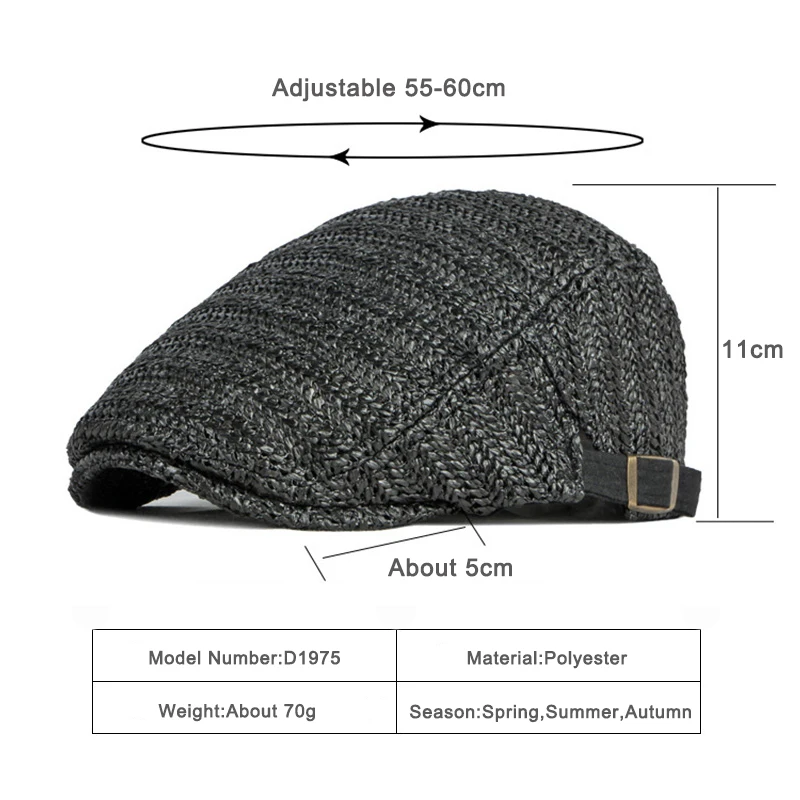 Sombrero táctico de verano malla transpirable con visera espiga verde - imagen 2