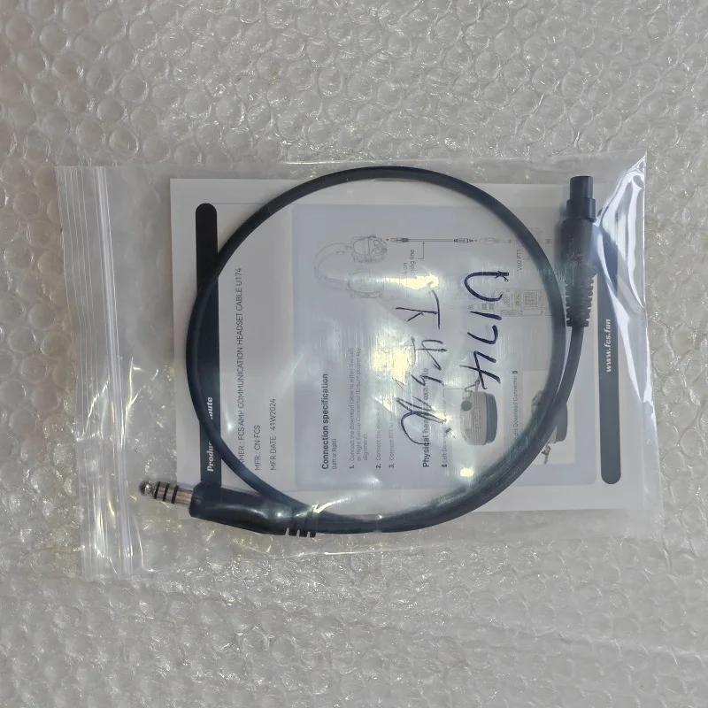 Conector y cable U174/kn6 en color BK/DE