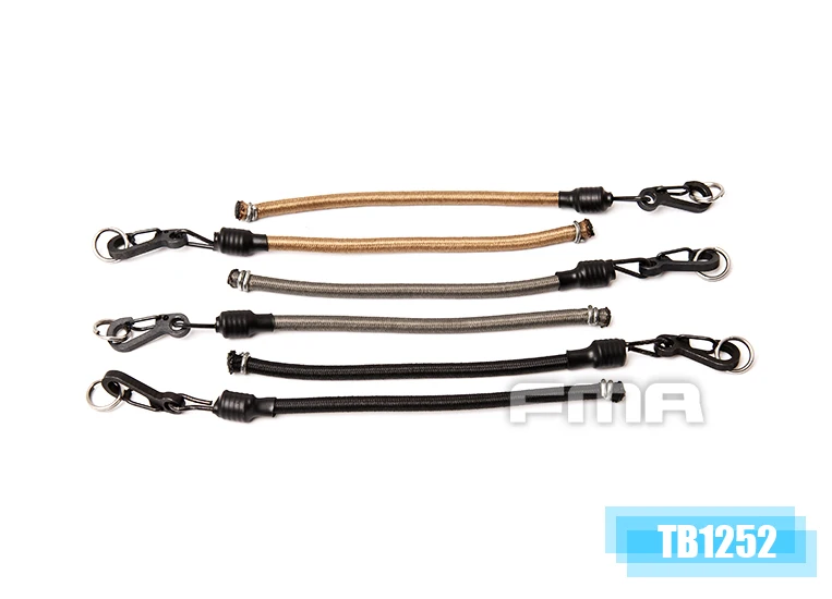 Detalle de cuerda elástica bungee y anclaje