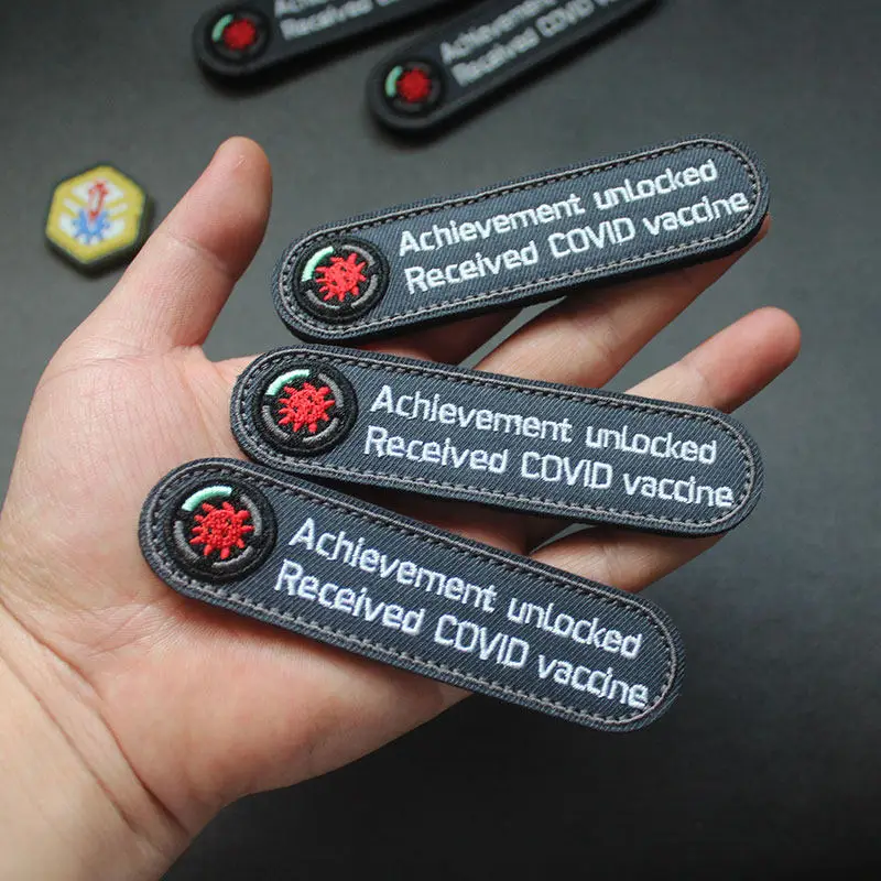Tira de pecho táctica con parche bordado 'Estoy bien' símbolo chino - imagen 4