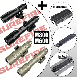 Linterna táctica Surefire LED con montaje Mlok y Picatinny