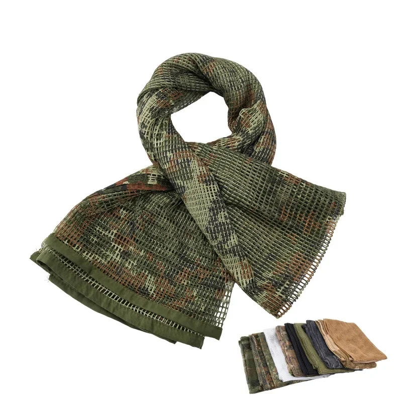 Velo camuflaje mosquitera transpirable para cara y cabeza táctica - imagen 2