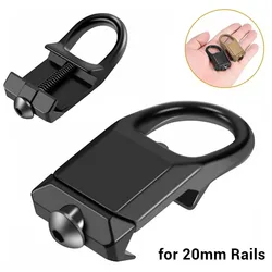 Adaptador eslinga rifle Quick Detach para rail Picatinny 20 mm