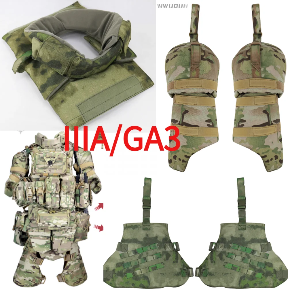 Chaleco antibalas NIJ IIIA UHMWPE interior suave desmontable - imagen 5