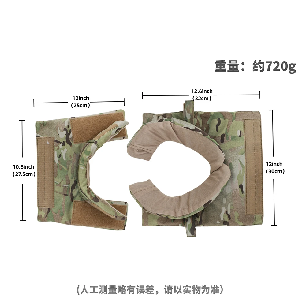Protector de cuello balístico NIJ IIIA UHMWPE desmontable 1000D