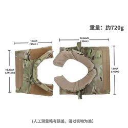 Protector de cuello balístico NIJ IIIA UHMWPE desmontable 1000D