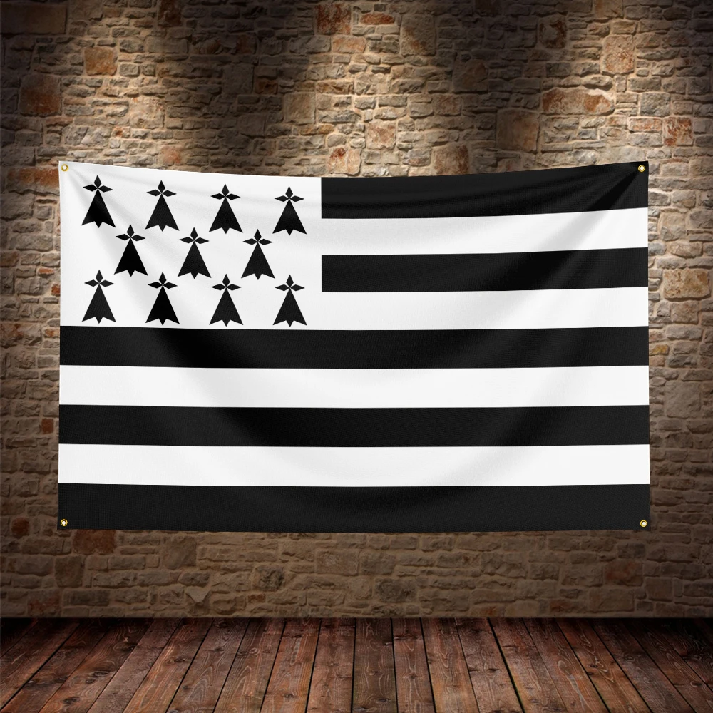 Bandera de Bretaña francesa para decoración de pared o terraza - imagen 5