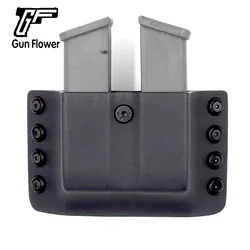 Funda Glock Kydex OWB con portador doble cargador