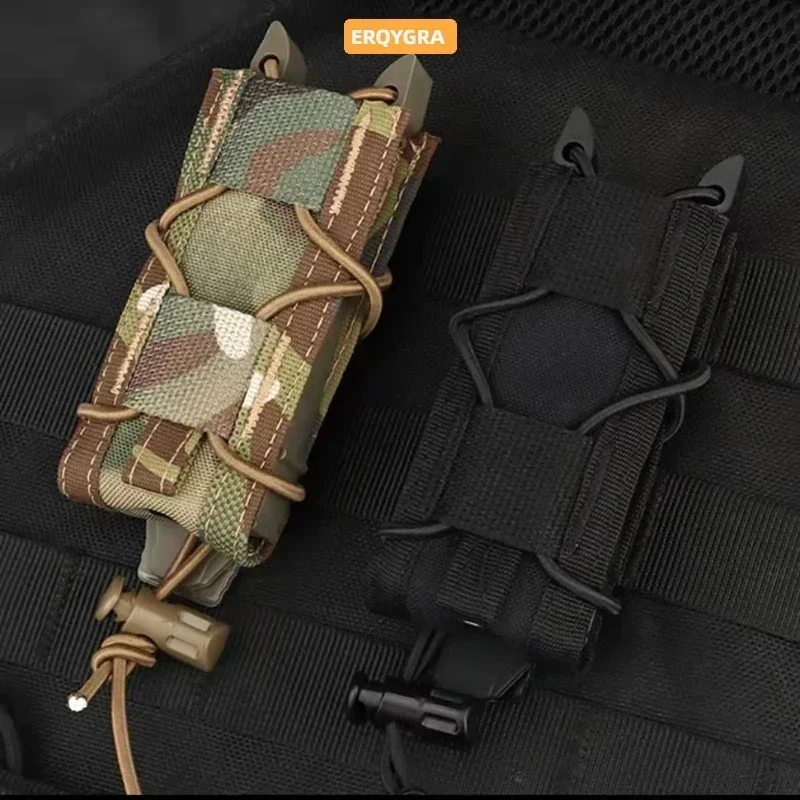 ERQYGRA Tiger Bolsa táctica Molle para cargadores 9mm - imagen 5