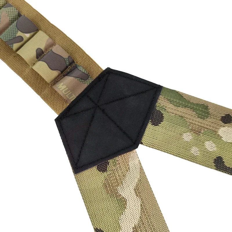 Correa táctica Airsoft Multicam con arnés de tirantes - imagen 2