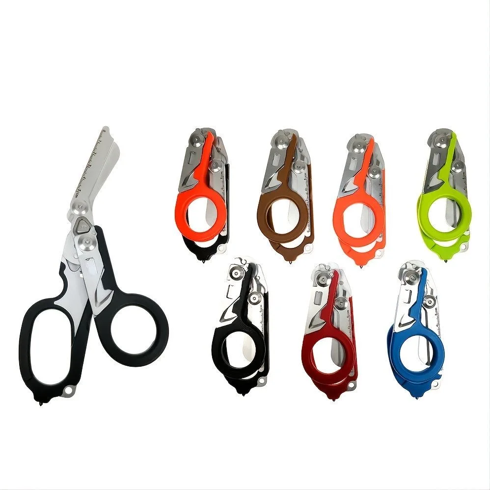 Tijeras emergencia médica 6 en 1 – Multiherramienta EDC - imagen 4