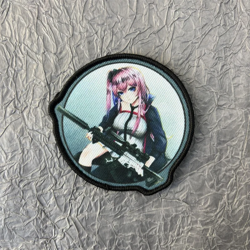 Parche anime militar - insignia táctica para mochila y sombrero - imagen 4