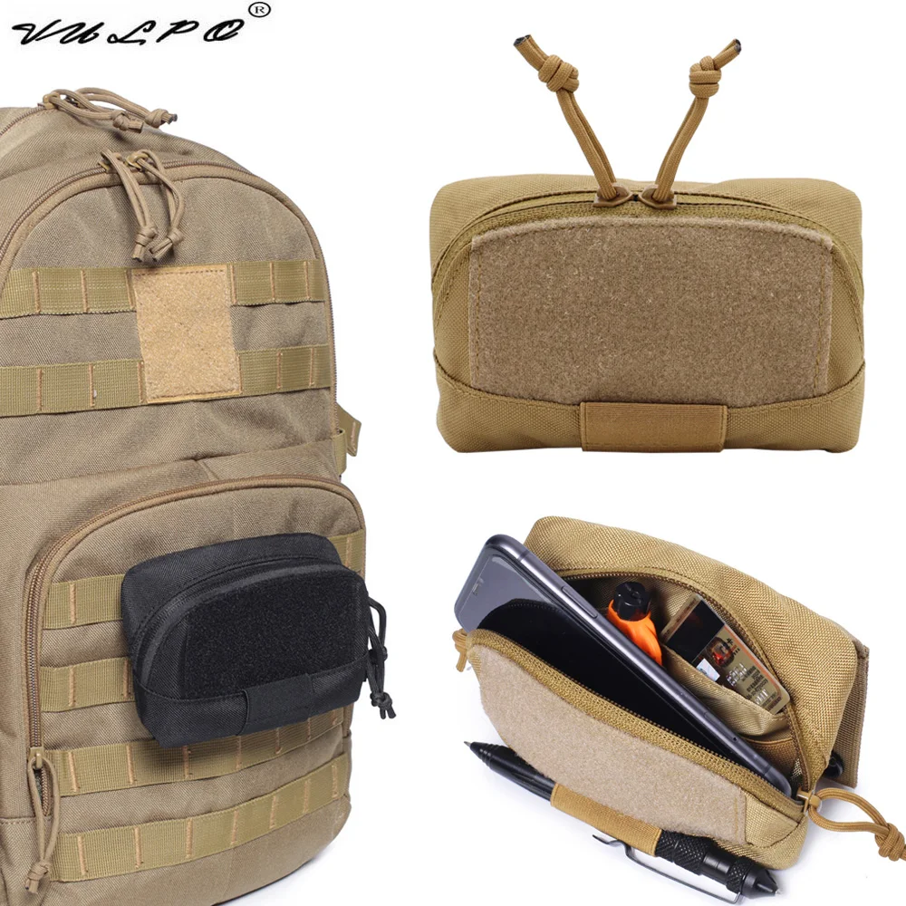 VULPO Riñonera Molle EDC para chaleco táctico y expansión pecho - imagen 2