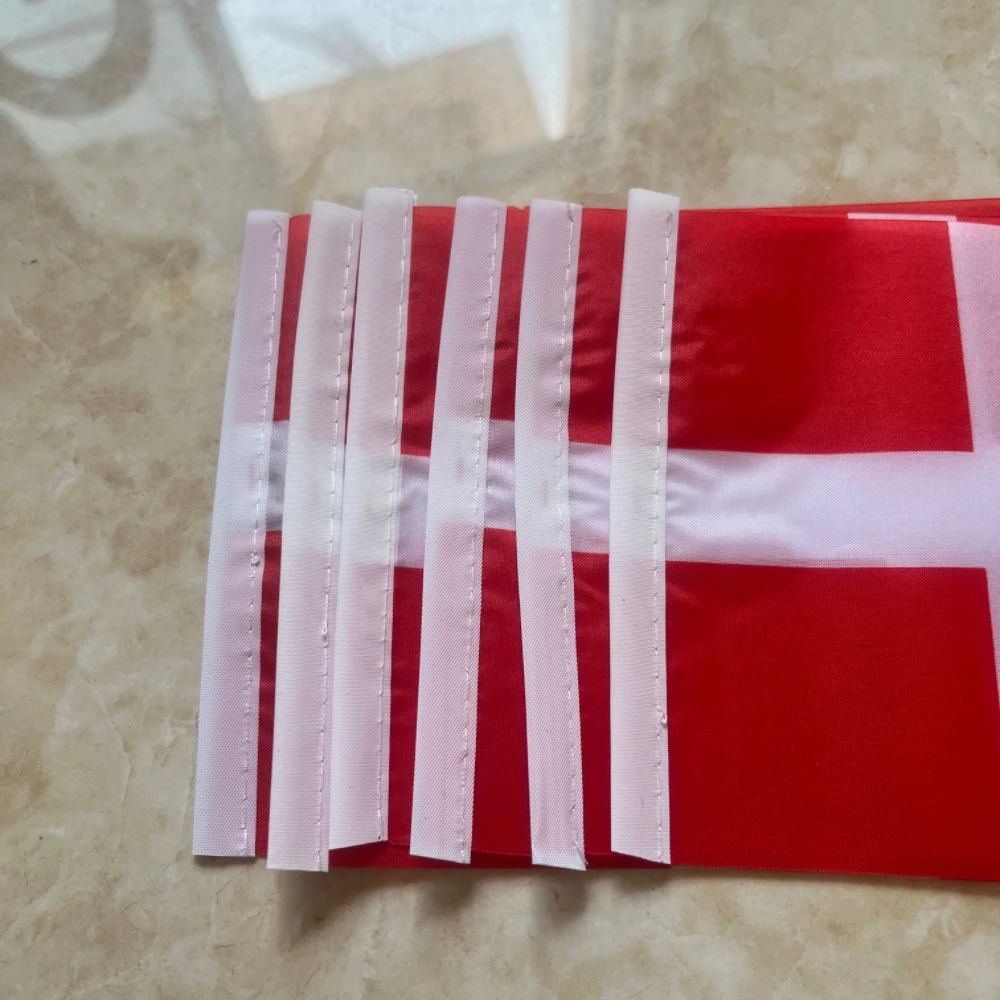 Bandera de mano de Dinamarca nacional para agitar y exterior táctico - imagen 4