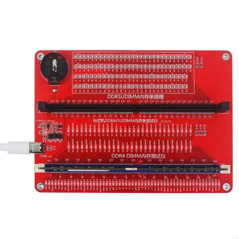 Probador diagnóstico memoria DDR4/DDR5 detección rápida de fallos - imagen 3