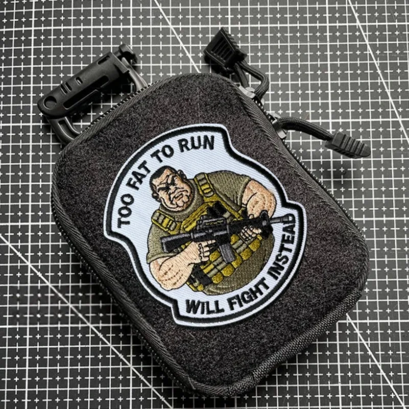 Parche táctico bordado con velcro gancho y bucle para mochila - imagen 4