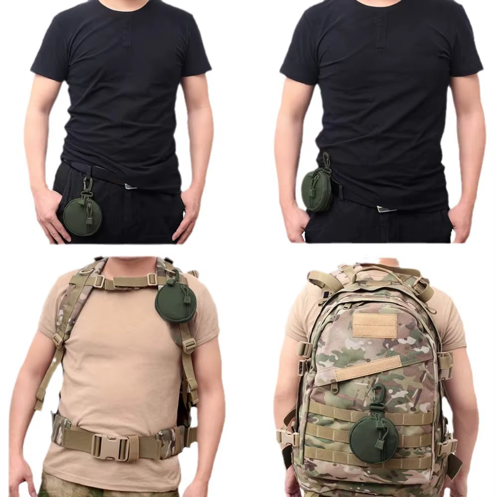 Bolsa EDC mini cremallera llavero multiuso outdoor táctica - imagen 4