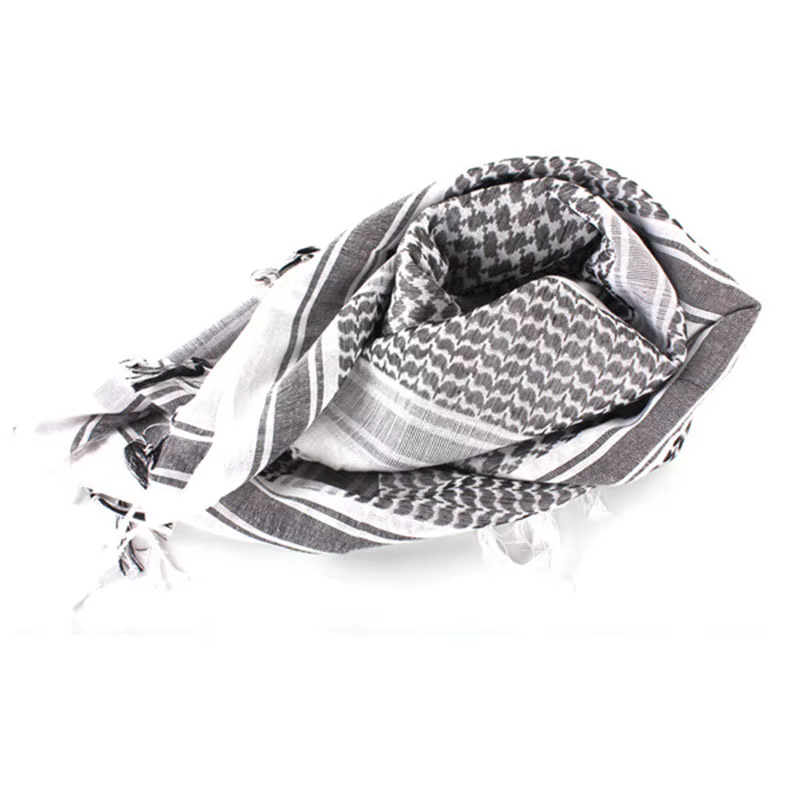 Shemagh táctico de algodón para exteriores - Unisex desierto - imagen 5