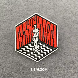 Parches termoadhesivos calavera y anime para ropa tactica