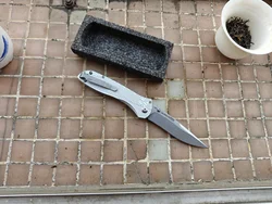 SIEVE TEN 710 cuchillo EDC S90V con mango de aluminio
