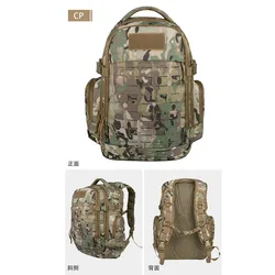 YAKEDA Mochila táctica Molle 600D nailon de asalto para exteriores