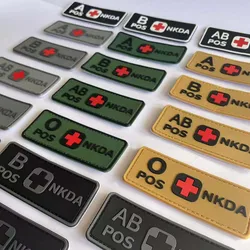 Parches tácticos de PVC con gancho – emblemas para mochila