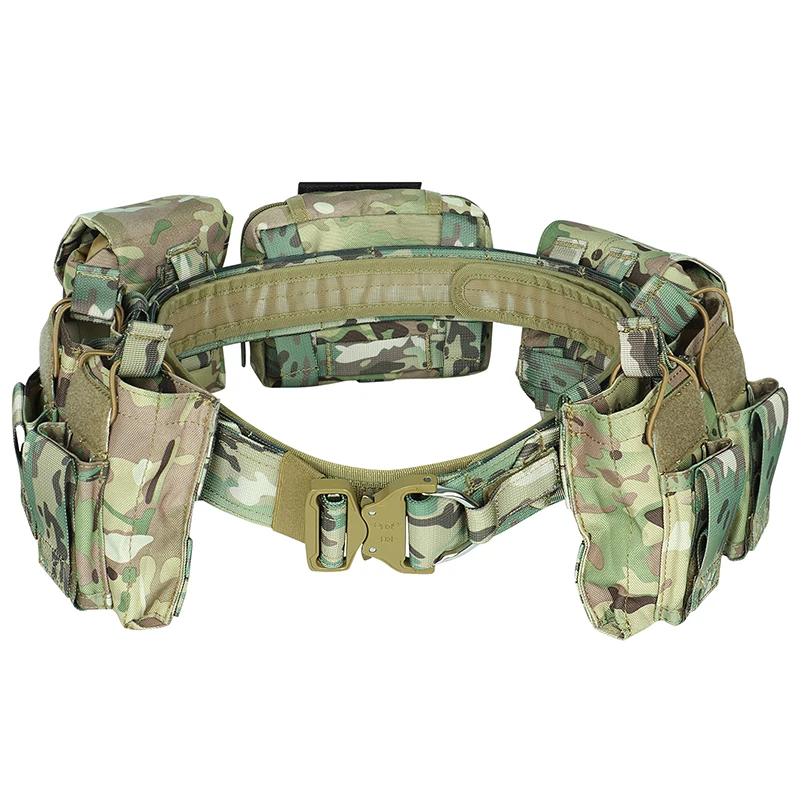 ARTEX Cinturón táctico MOLLE utilitario para airsoft y accesorios - imagen 2
