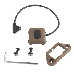POSEIDON DEFENSE MOD Interruptor táctico Picatinny M-Lok USB-C