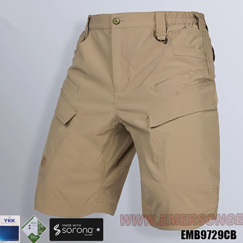 Emersongear Antelope pantalones cortos tácticos impermeables cargo - imagen 3