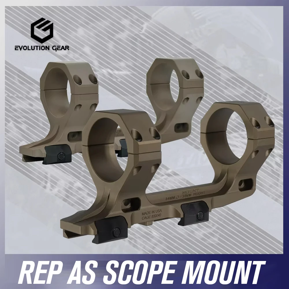 REP AS montura para mira telescópica estilo ARO aluminio ligero - imagen 5