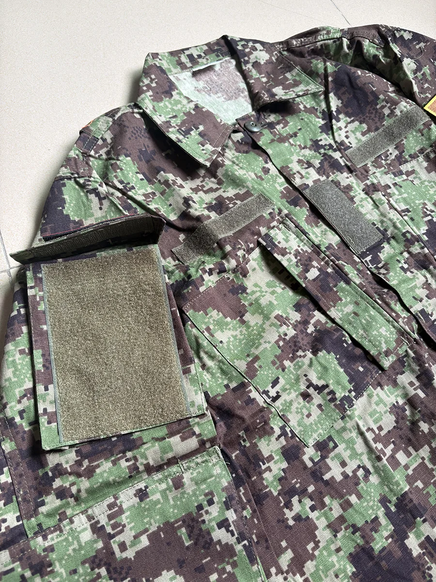 Ana Spec4ce traje de combate camuflaje ACU digital verde bosque - imagen 2