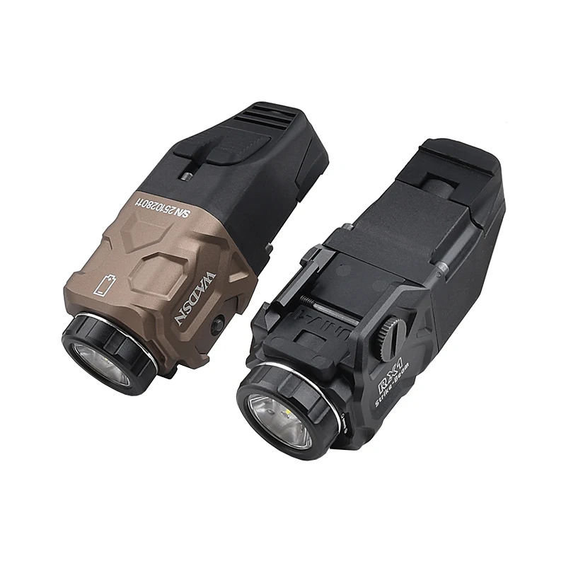 WADSN RX1 Linterna táctica para pistola con estroboscopio y Picatinny - imagen 2