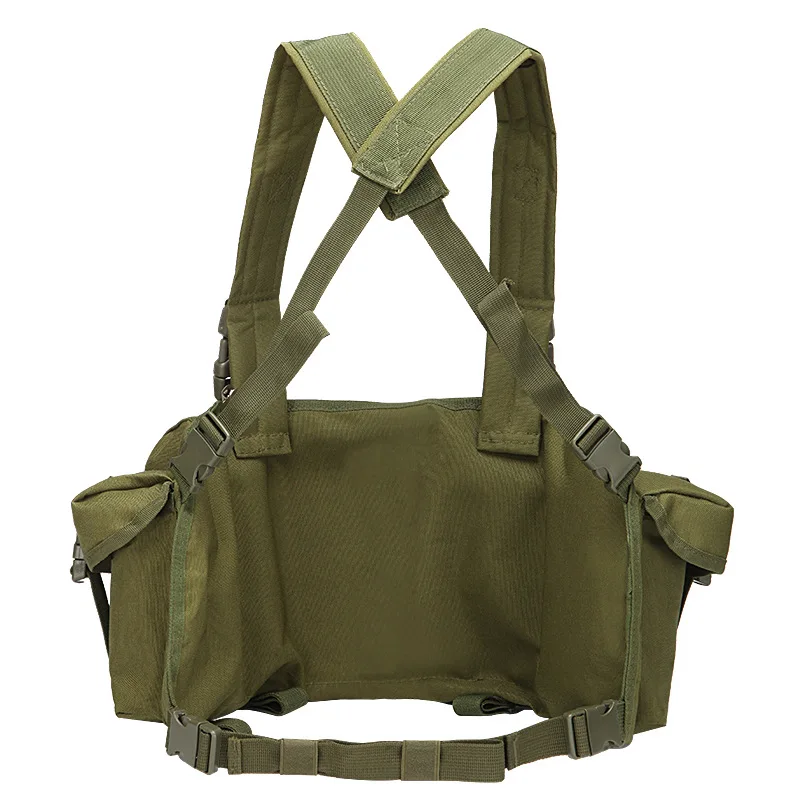 Chaleco táctico Multicam MOLLE con portacargadores para AK y AR - imagen 3