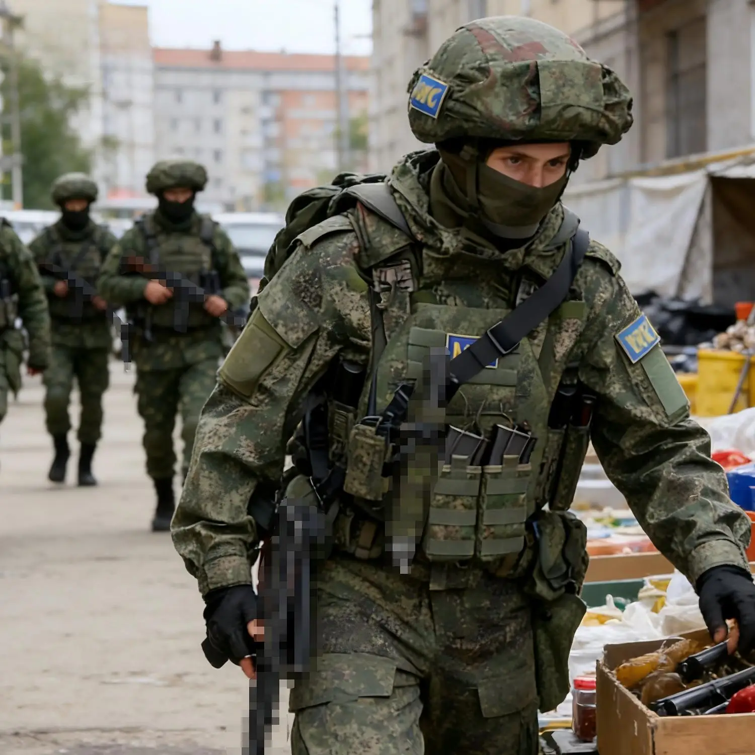 Uniforme táctico camuflaje hombre verde fuerzas especiales caza - imagen 3