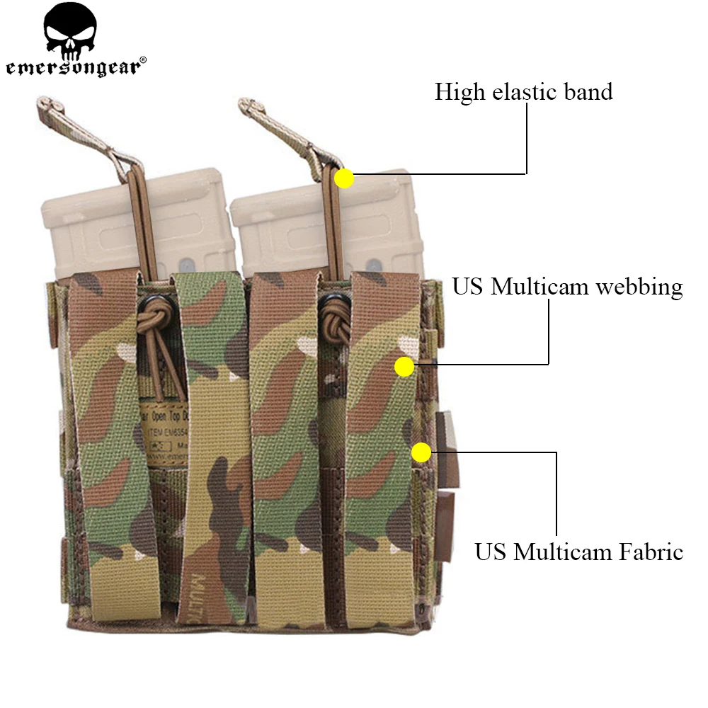 EMERSONGEAR Bolsa Táctica Modular MOLLE Doble Apertura EM6354 - imagen 4